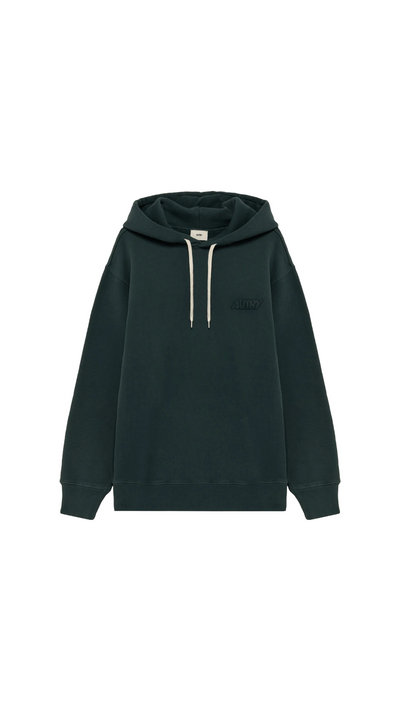 Tonal logo hoodie