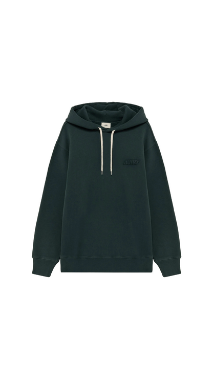 Tonal logo hoodie