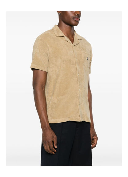 Shirt short sleeve - beige