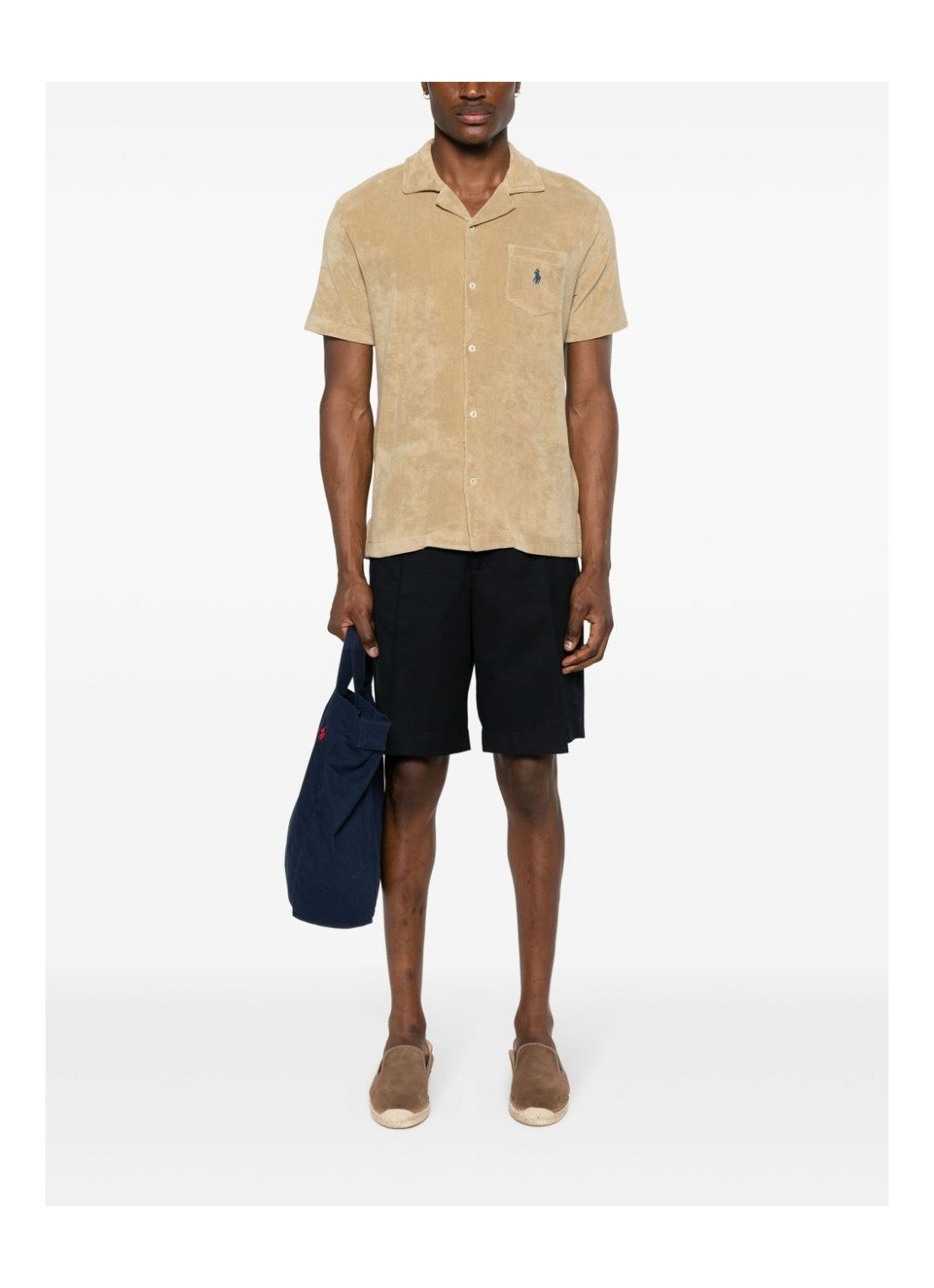 Shirt short sleeve - beige