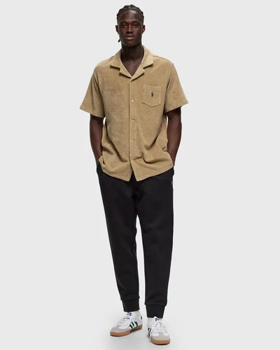 Shirt short sleeve - beige