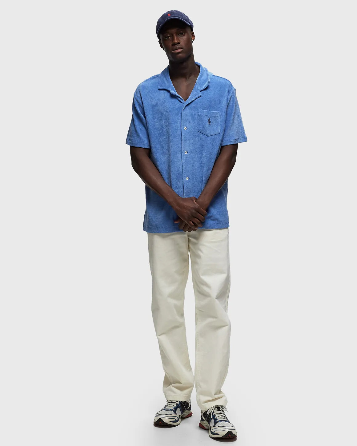 Shirt short sleeve - blue