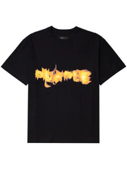 Textured jersey SS inferno T-shirt