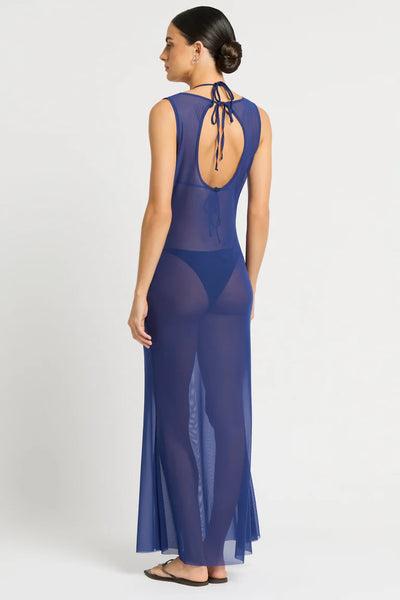 Harper maxi dress- midnight mesh