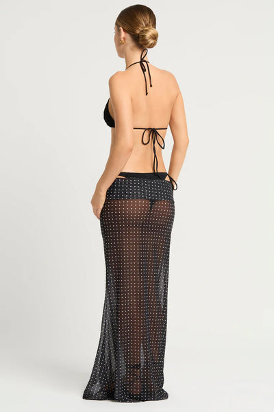 Amara maxi skirt - polka dot