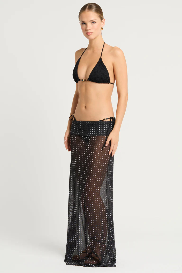 Amara maxi skirt - polka dot