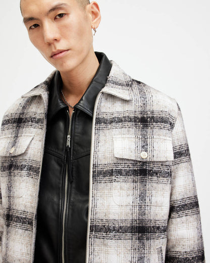 Banshee Textured Checked Jacket