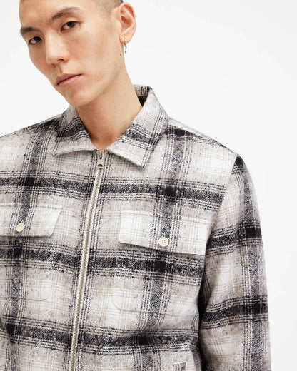 Banshee Textured Checked Jacket