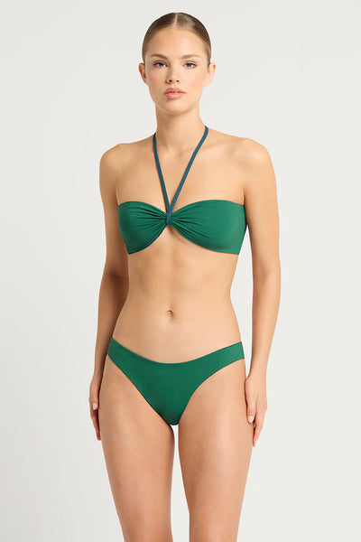 Siara reversible bikini - petrol blue + forest