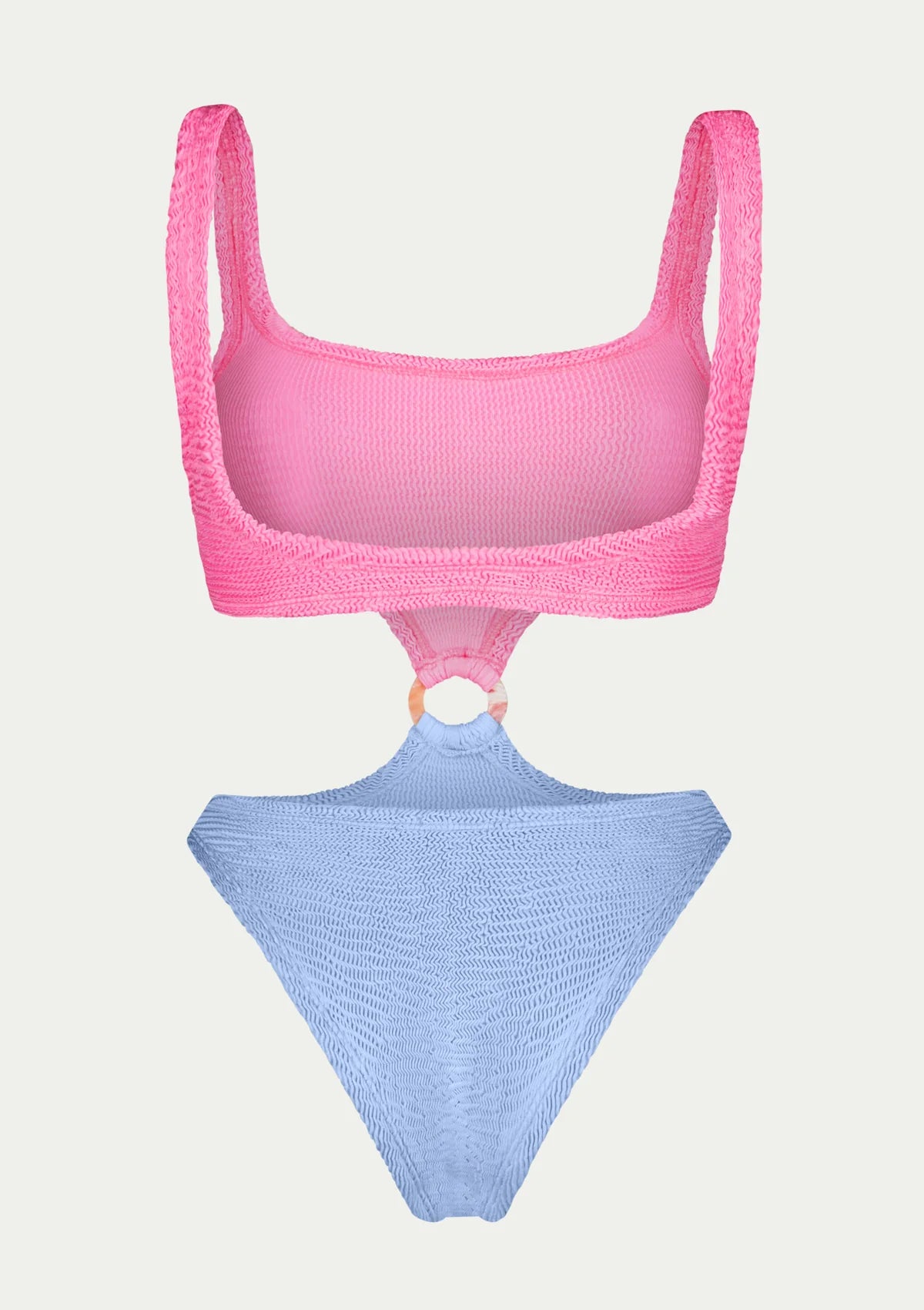Olivia bubble gum / lavender one piece