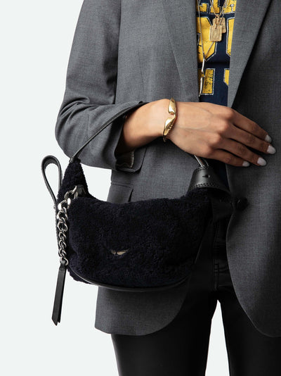 Le Cecilia shearling bag