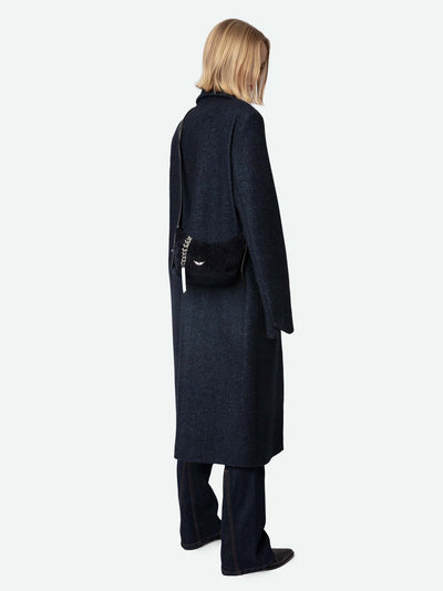 Le Cecilia shearling bag