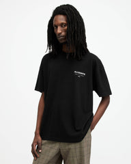 Copy of Underground Oversized Crew T-Shirt black
