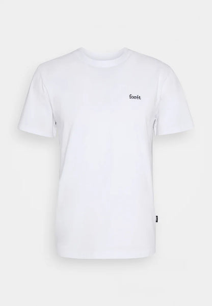 White T-shirt logo