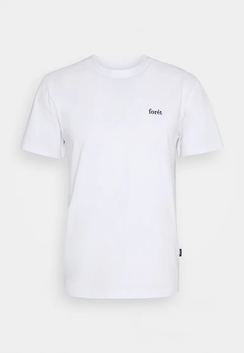 White T-shirt logo