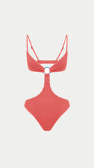 Ring cabal one piece guava eco swimmer