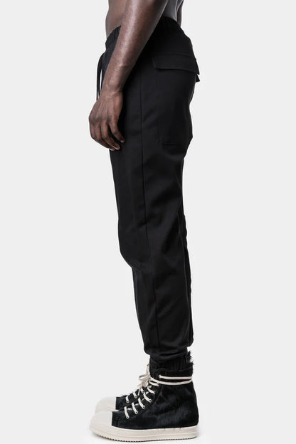 Tk black Relaxed drop crotch drawstring pants