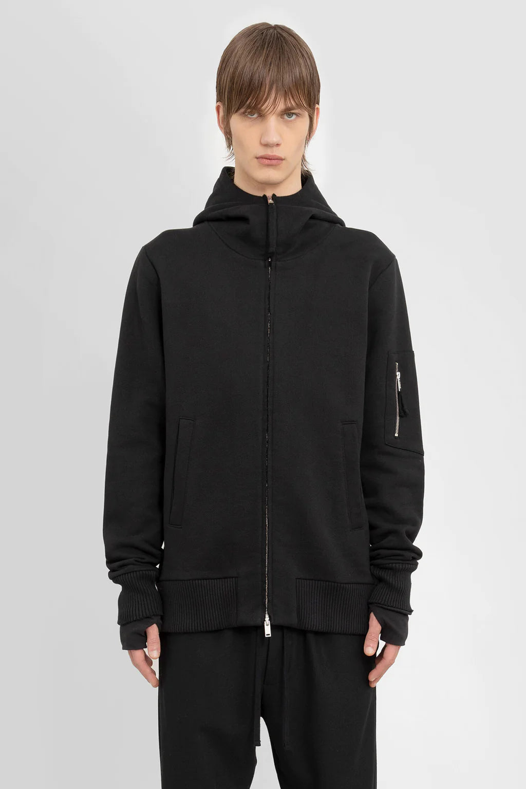 Tk Black Hooded Sweatshirt