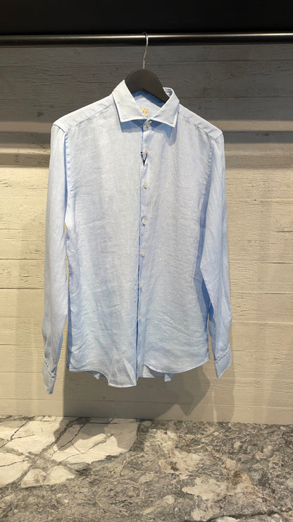 Linen Shirt Sky Blue