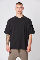 Oversized black T-shirt