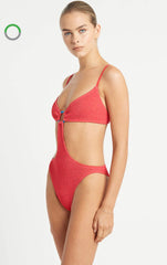 Ring cabal one piece guava eco swimmer