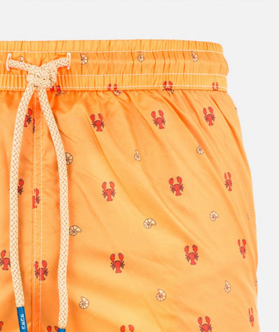 Orange Scorpion Swim Short