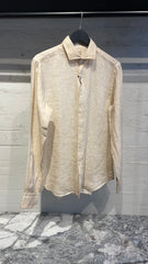 Linen shirt washed beige