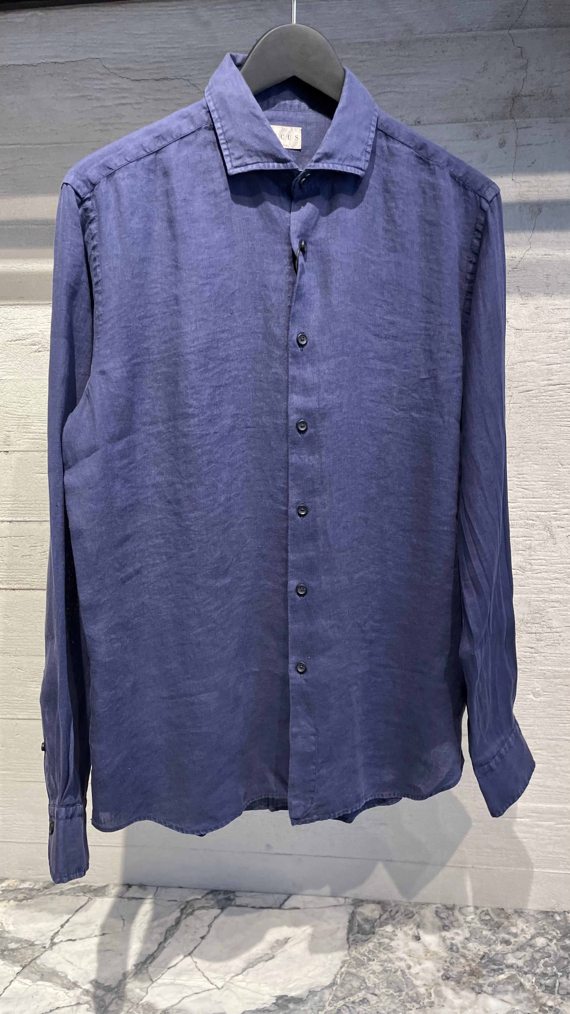 Linen Shirt Navy