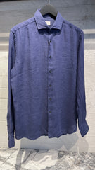 Linen shirt navy