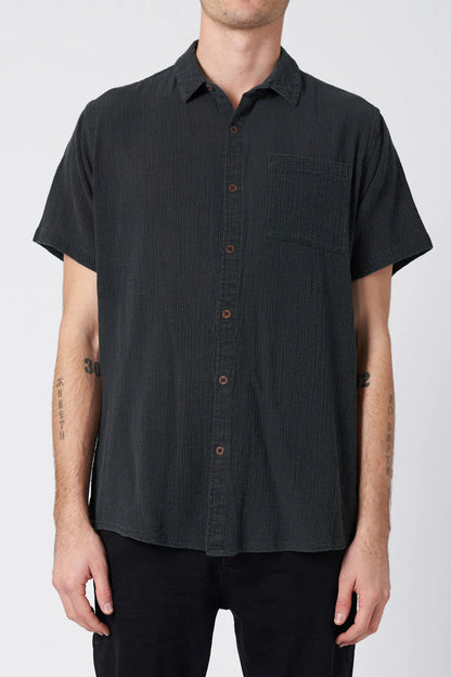 Black Bon clerestory shirt