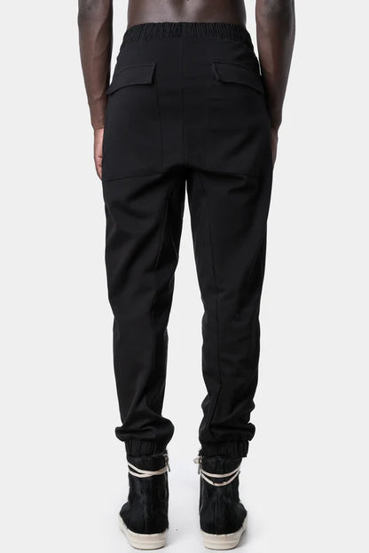 Tk black Relaxed drop crotch drawstring pants