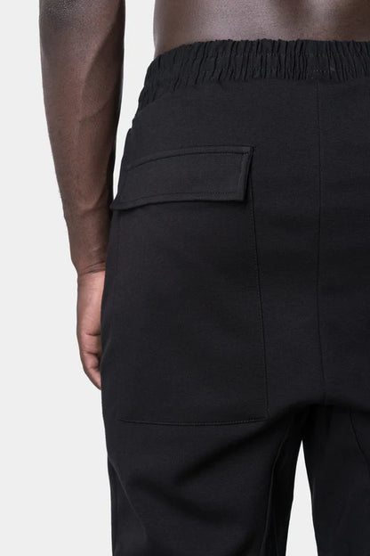 Tk black Relaxed drop crotch drawstring pants