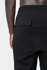 Tk black Relaxed drop crotch drawstring pants