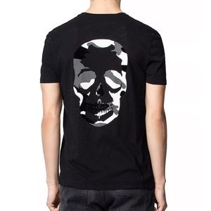 Stockholm Skull Black Tee