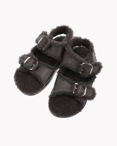 Meribel Black Sandals