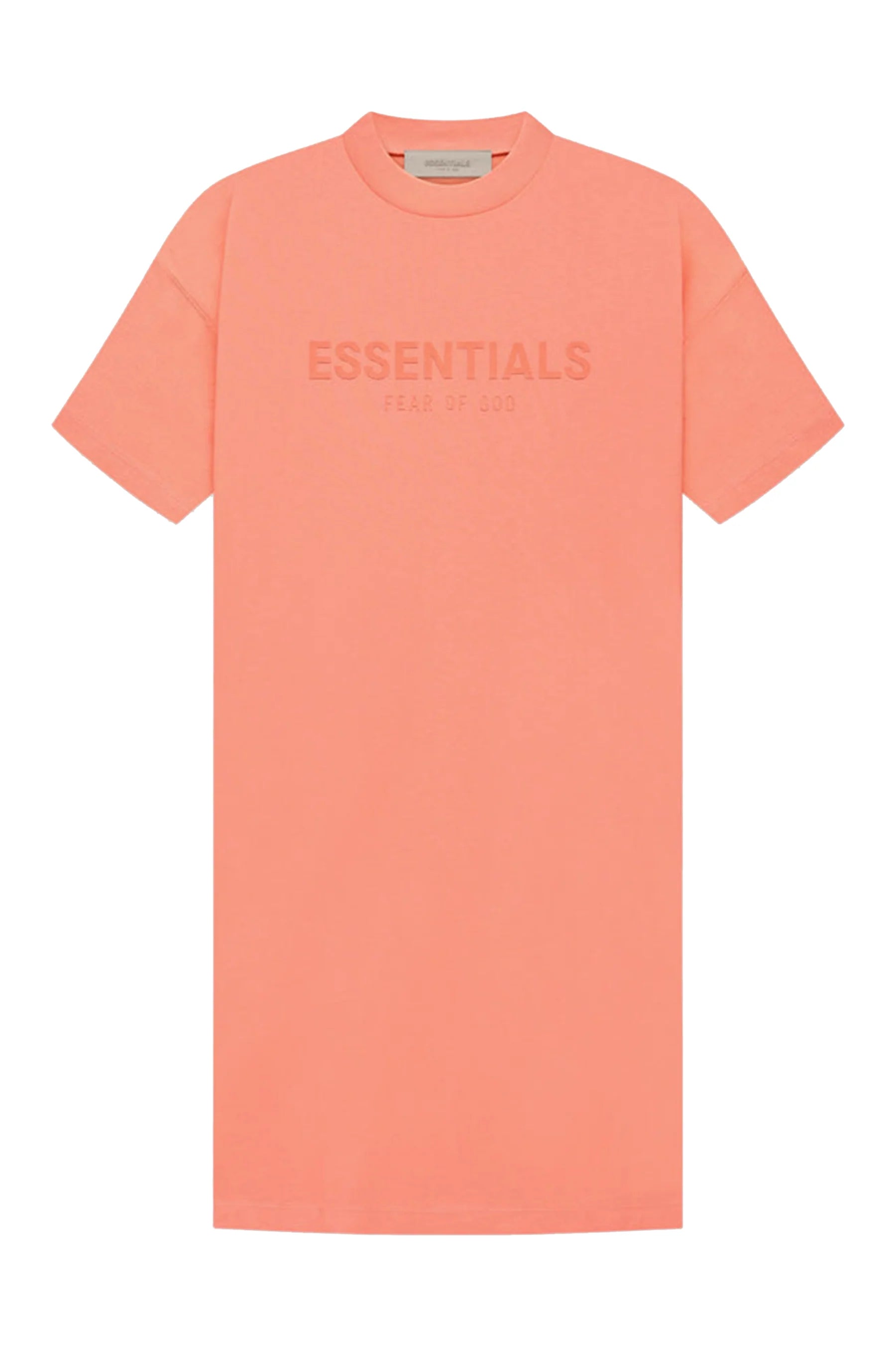 TEE dress coral