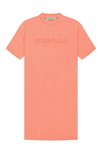 TEE dress coral