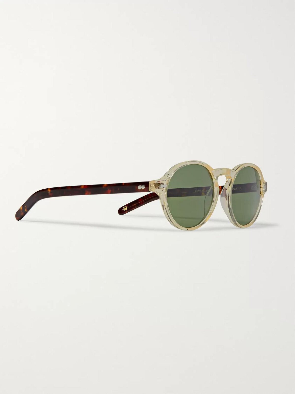 Glick Round Frame Tortoiseshell Acetate