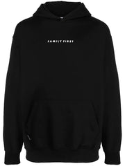 Black box logo hoodie