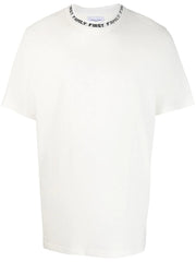 White collar T-shirt