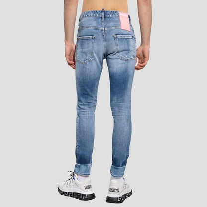 Light Sunset Wash Roadie Dang Skater Jeans