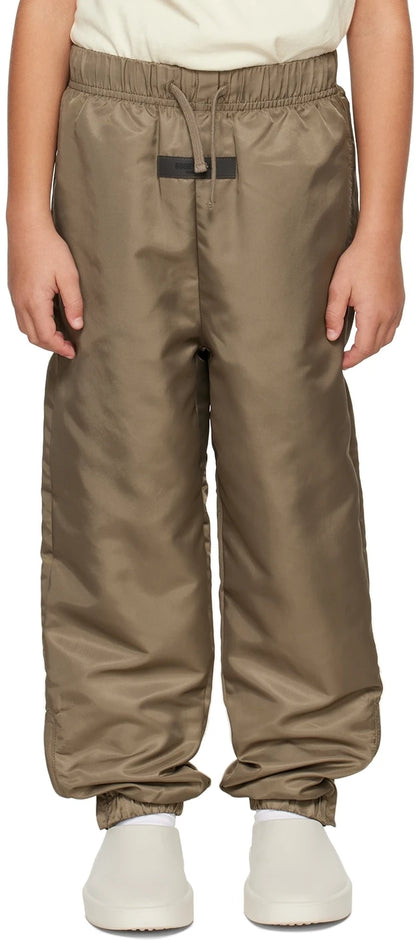 Nylon Track Pant - Wood