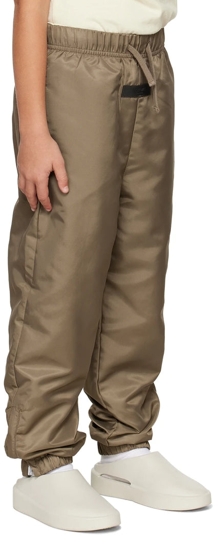 Nylon Track Pant - Wood