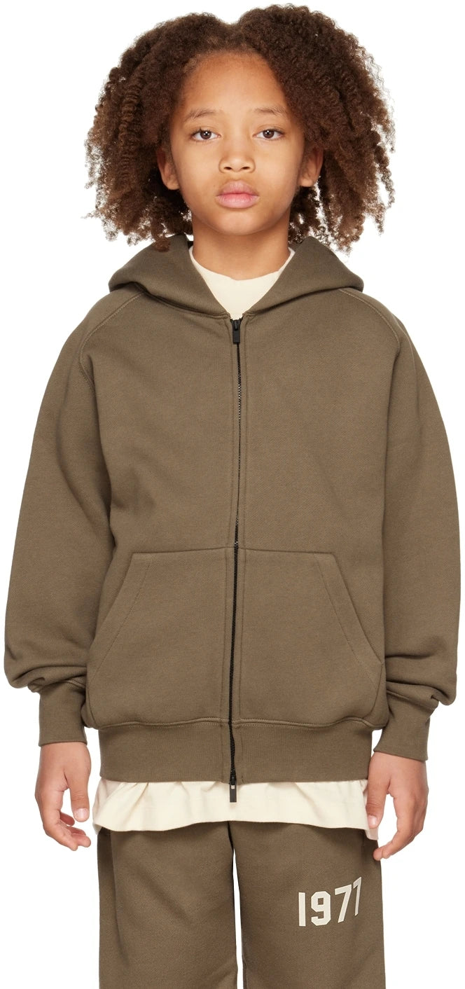 Fullzip Hoodie - Wood