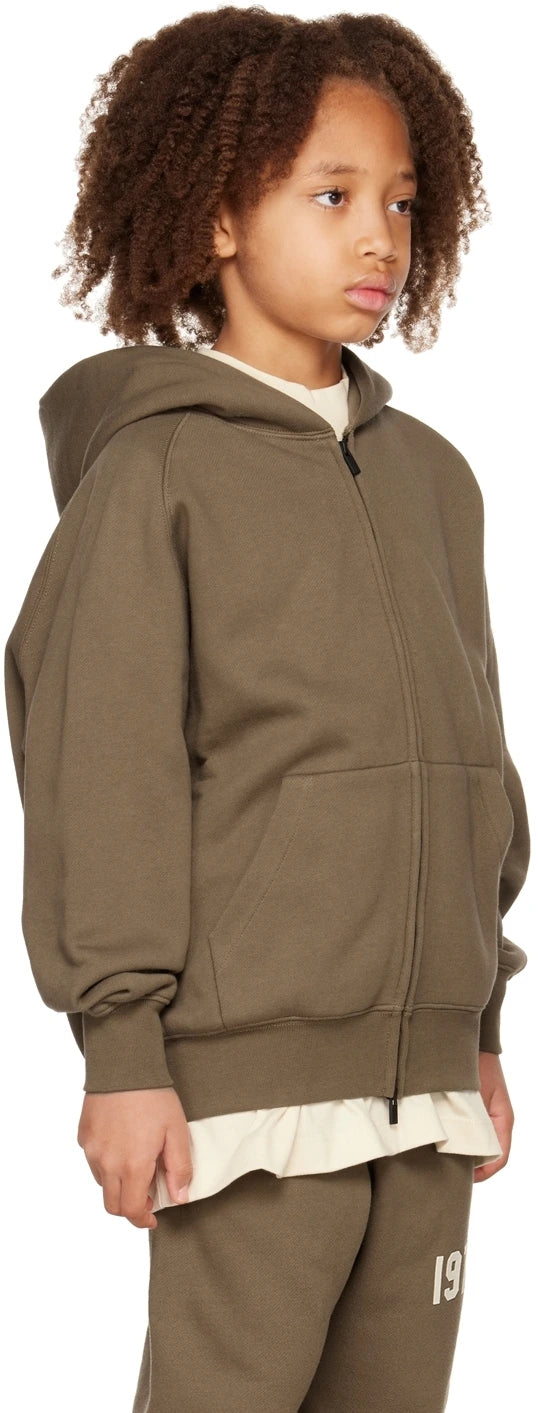 Fullzip Hoodie - Wood