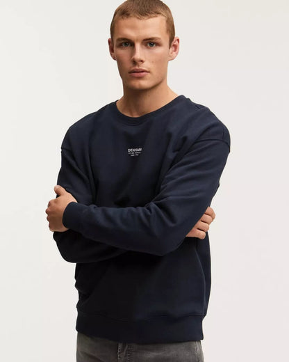 Navy Blue Mori Americana Sweatshirt