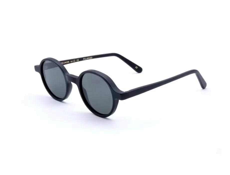 Reunion Black Matt 22 Grey Polarized