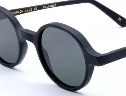 Reunion Black Matt 22 Grey Polarized