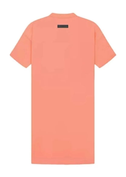 TEE dress coral