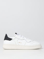 Date classic mono white sneakers